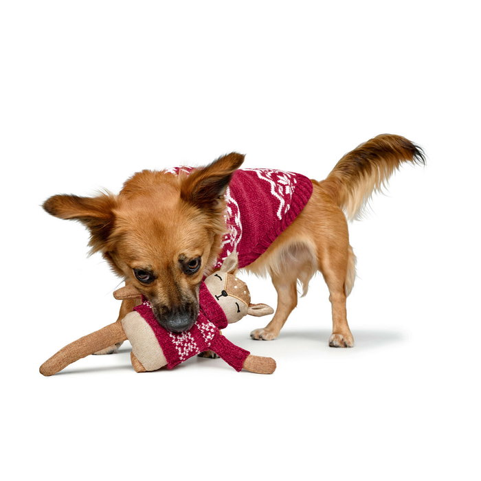 Peluche para perros Hunter Birka Marrón Poliéster Ciervo Peluche para perros Hunter Birka Marrón Poliéster Ciervo