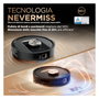 Shark RV2800ZEEU PowerDetect NeverTouch Pro 2-en-1, Negro/Color piedra