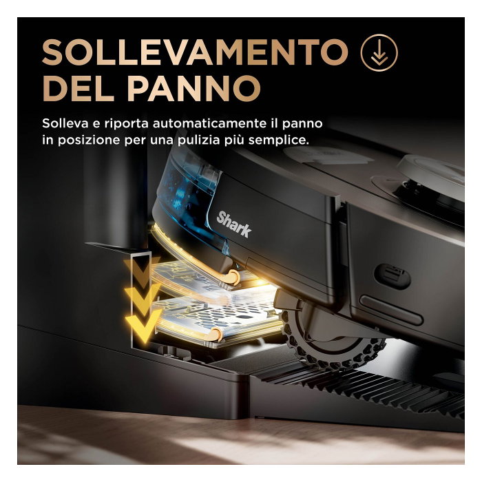 Shark RV2800ZEEU PowerDetect NeverTouch Pro Robot Aspirador y Fregasuelos