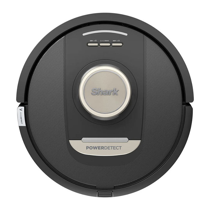 Shark RV2800ZEEU PowerDetect NeverTouch Pro Aspirador y Fregador Robot 2 en 1 Sin Bolsa con Auto-Vaciado y LiDAR, Compatible con Alexa y Google Assistant, Negro