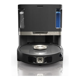 Shark RV2800ZEEU Robot Aspirador y Friegasuelos con Autovaciado y Navegación LiDAR, Negro/Piedra