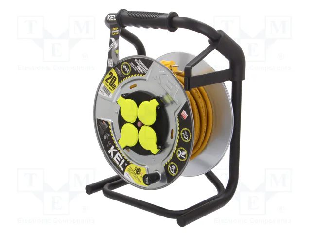 KEL Prolongador de alimentación H07RN-F 3G1,5mm2 20m