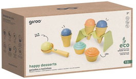 GIROS Set de Helados y Galletas 13 Pzs Bio Básico