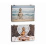 DKD Home Decor Tapa Contador MDF Buda Surtido de 2 Unidades Multicolor