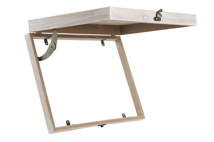 DKD Home Decor Tapa Contador Oriental Buda Multicolor 46.5 x 31.5 x 6 cm (2 Unidades)