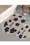 Mijölnir Juego de Alfombrillas de Baño Beige 60 x 100 cm y 50 x 60 cm | Absorbente y Antideslizante