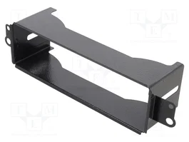 4CARMEDIA Bastidor de montaje de radio 1 DIN para Daewoo Matiz, negro