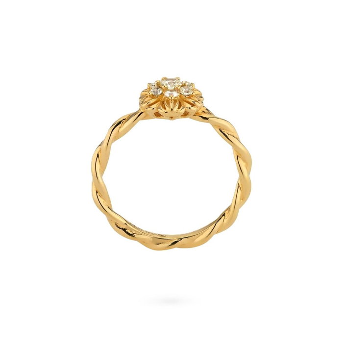 Anillo Mujer 24KAE 124108Y/54 Dorado 14 Anillo Mujer 24KAE 124108Y/54 Dorado 14
