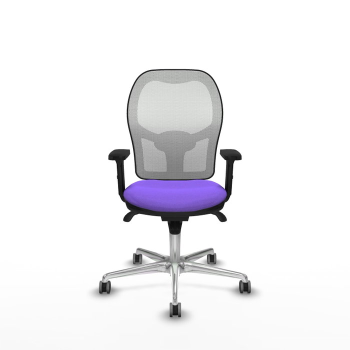 PIQUERAS Y CRESPO Silla de oficina Jorquera Lila y Blanco