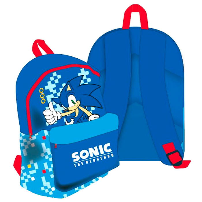 SEGA Mochila Sonic the Hedgehog Infantil 40cm