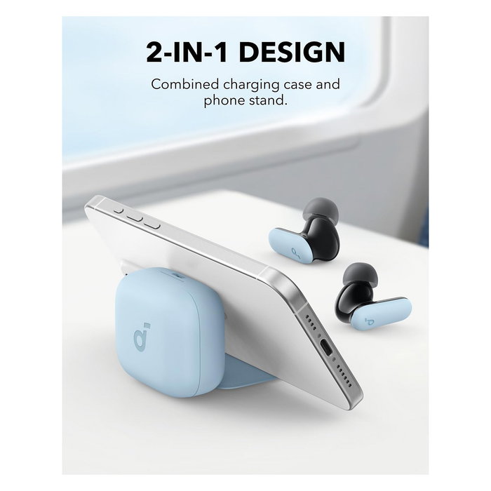 Anker Soundcore P30i v2 Auriculares Inalámbricos con Cancelación de Ruido Activa, Bluetooth 5.4, Azul Claro, IP54 Anker Soundcore P30i v2 Auriculares Inalámbricos con Cancelación de Ruido Activa, Bluetooth 5.4, Azul Claro, IP54