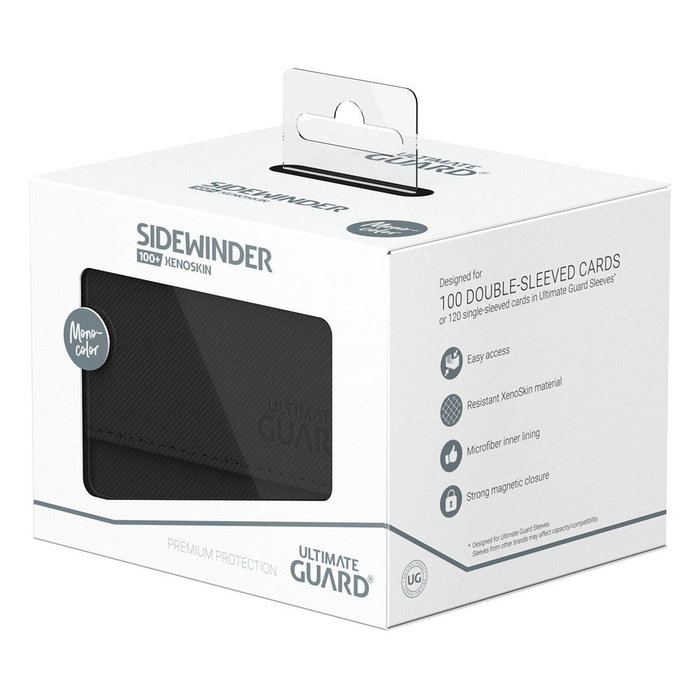 Ultimate Guard Sidewinder 100+ Xenoskin - Black Ultimate Guard Sidewinder 100+ Xenoskin - Black