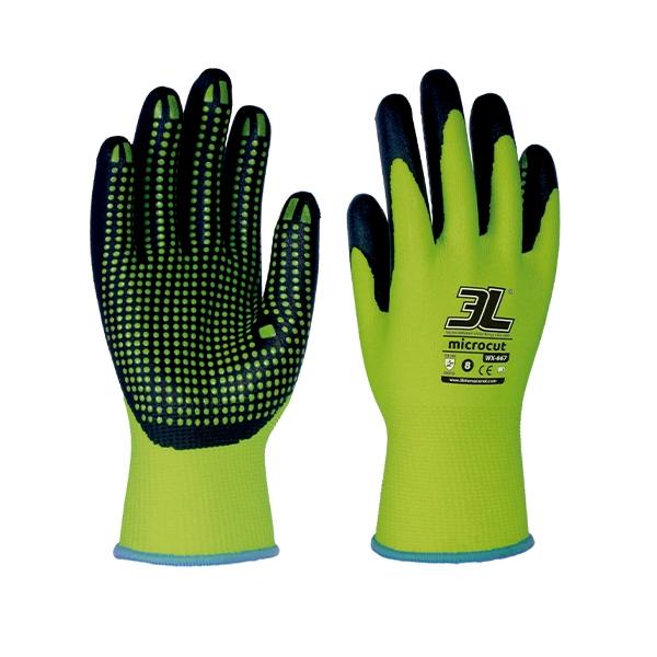 Varios 3L Guantes Microcut Verde Talla 9 Varios 3L Guantes Microcut Verde Talla 9