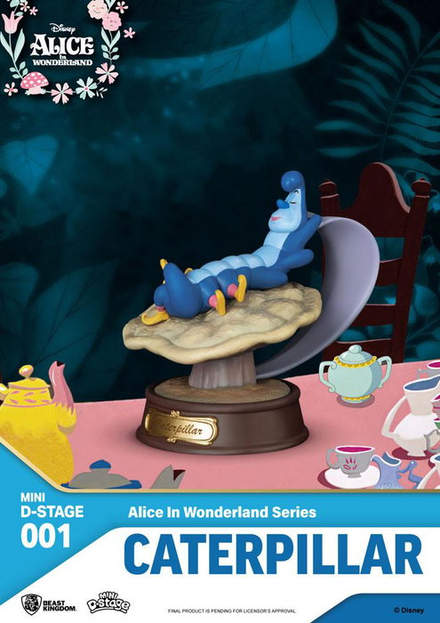 Beast Kingdom Toys Alicia en el País de las Maravillas Pack de 6 Estatuas Mini Diorama Stage 10 cm