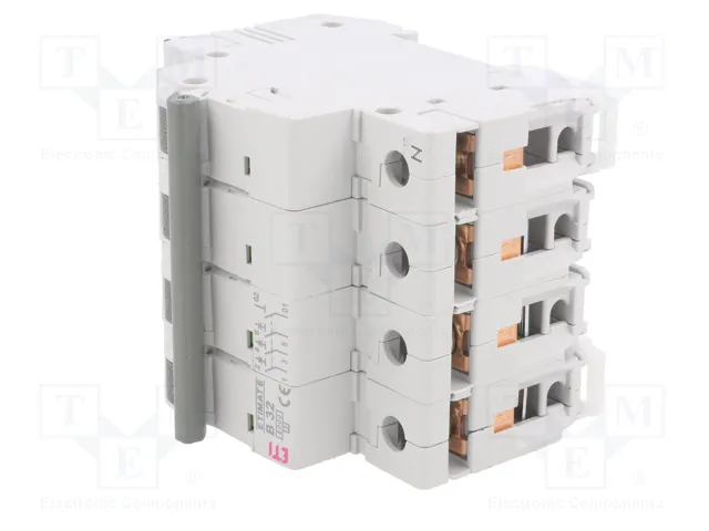 ETI POLAM Interruptor magnetotérmico ETIMAT 6 3P+N B32