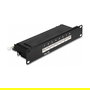 DeLOCK Panel de Conexiones Patch Panel 10" 8 Puertos Cat.6A 1U Negro - Panel de Parcheo RJ45 para Rack de 19"