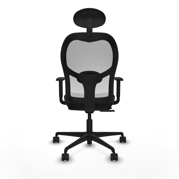 PIQUERAS Y CRESPO Silla de oficina Jorquera Sincro/Traslack Negro/Blanco