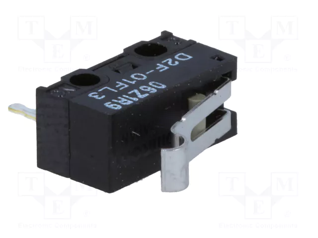 Aratas (Formerly Omron Components) Microconmutador SNAP ACTION D2F-01FL3 SPDT