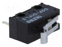 Aratas (Formerly Omron Components) Microconmutador SNAP ACTION D2F-01FL3 SPDT
