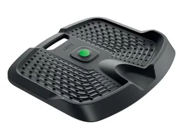 Leitz Ergo Active Alfombrilla Antifatiga Gris Oscuro Zonas Masaje Borde Elevado Oficina Hogar