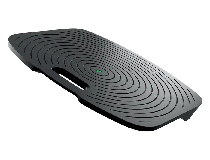 Leitz Ergo Active Alfombrilla Antifatiga Gris Oscuro Zonas Masaje Borde Elevado Oficina Hogar