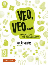 EDELVIVES, ¿Qué te cuentas? 3 años nivel 1. Matemáticas manipulativas - 2018
