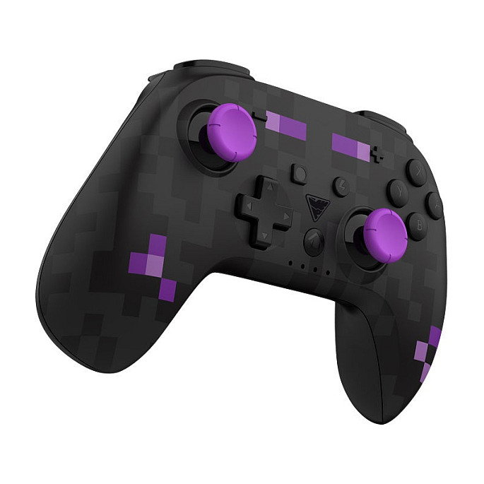 DragonShock Poptop Wireless Gamepad para Nintendo Switch y PC, Botones Programables, Negro, Conectividad Bluetooth, Interfaz USB Tipo-C