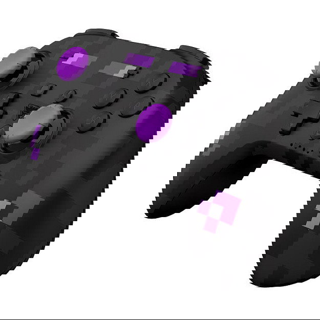 DragonShock Poptop Wireless Gamepad para Nintendo Switch y PC, Botones Programables, Negro, Conectividad Bluetooth, Interfaz USB Tipo-C