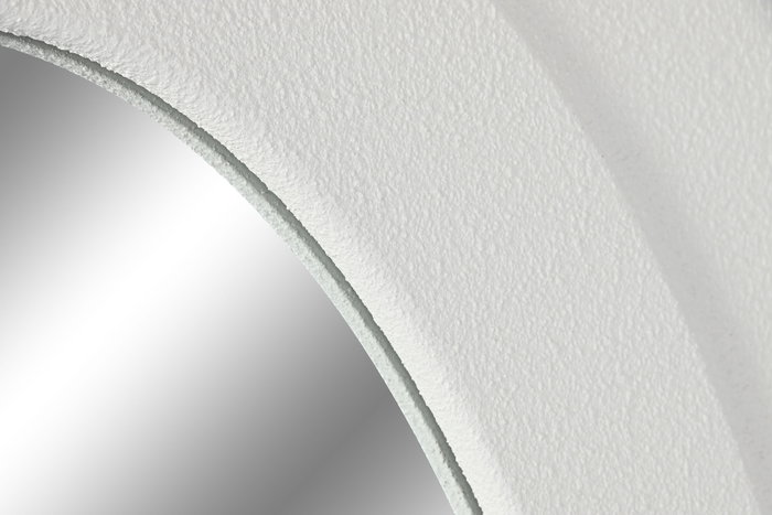 DKD Home Decor Espejo de Madera Blanco Chic Moderno Colección Hao artde 165 x 90 x 4 cm