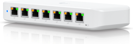 Ubiquiti Ultra USW-Ultra Switch Gestionado L2 de 8 Puertos Gigabit con PoE de 42W Blanco