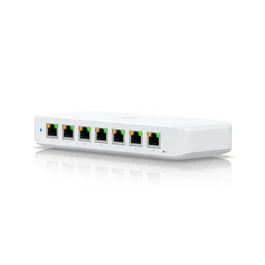 Ubiquiti Ultra USW-Ultra Switch Gestionado L2 de 8 Puertos Gigabit con PoE de 42W Blanco