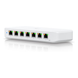 Ubiquiti USW-Ultra Switch Gestionado L2 8 Puertos Gigabit Ethernet PoE+ 42W Montaje Pared