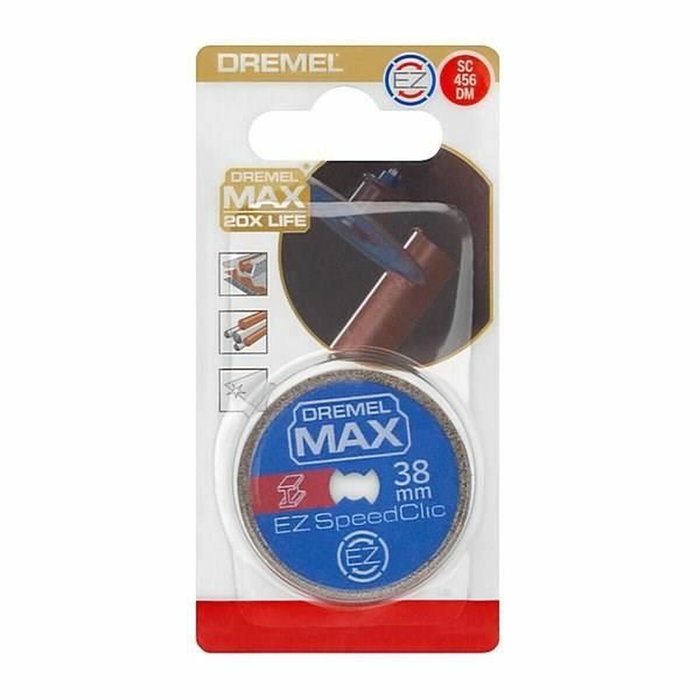Dremel Disco de corte Max S456 EZ SpeedClic 38mm para metales Dremel Disco de corte Max S456 EZ SpeedClic 38mm para metales