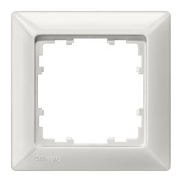 Siemens 5TG25510 DELTA line Marco 1fach 80x80mm Blanco