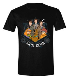 Supernatural Camiseta Scoobynatural Group Ruh Roh talla XL