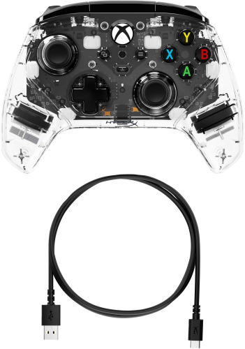 HyperX Clutch Gladiate RGB Gaming Controller - Mando con Cable para PC y Xbox HyperX Clutch Gladiate RGB Gaming Controller - Mando con Cable para PC y Xbox