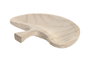 DKD Home Decor Centro de Mesa Paulownia Ginko Marrón Natural