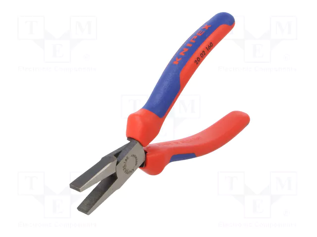 KNIPEX Alicates planos de 160 mm