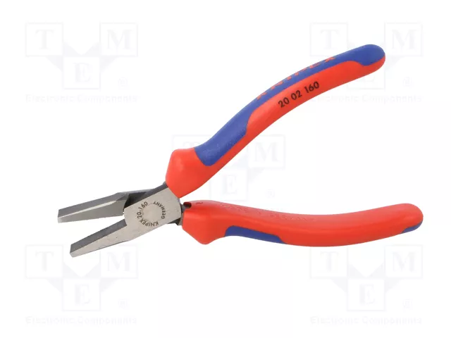 KNIPEX Alicates planos de 160 mm