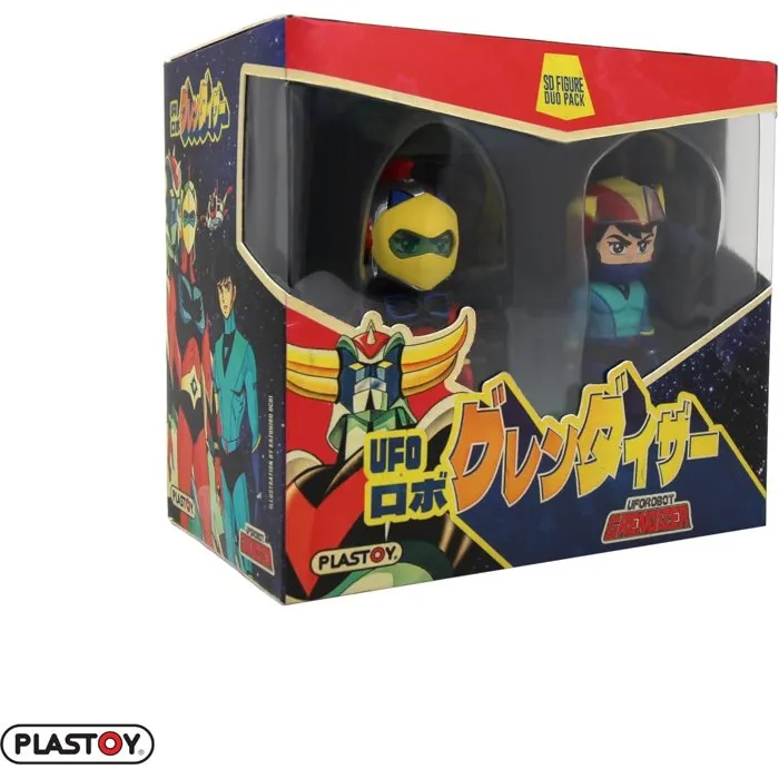 Plastoy Dos figuritas - Goldorak Alcor y Actarus Plastoy Dos figuritas - Goldorak Alcor y Actarus