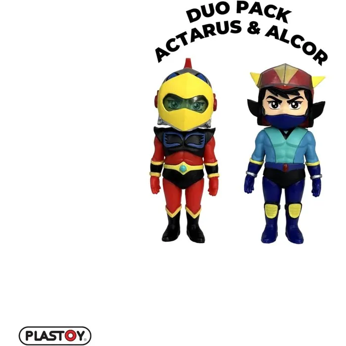 Plastoy Dos figuritas - Goldorak Alcor y Actarus Plastoy Dos figuritas - Goldorak Alcor y Actarus
