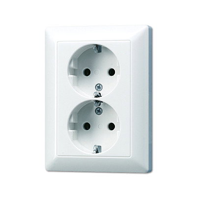 Jung AS 5020 U WW UP-Steckdose 2f para 1 toma UP Jung AS 5020 U WW UP-Steckdose 2f para 1 toma UP