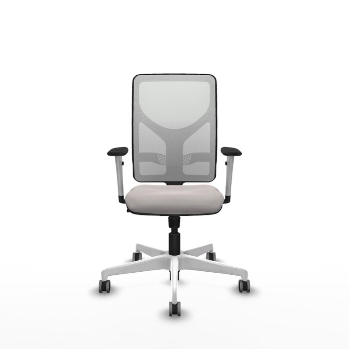 PIQUERAS Y CRESPO Silla de oficina Motilla Blanca con mecanismo Sincro PIQUERAS Y CRESPO Silla de oficina Motilla Blanca con mecanismo Sincro