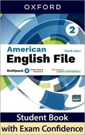 OXFORD UNIVERSITY PRESS, AMERICAN ENGLISH FILE 2 MULTIPACK B (4A.ED)