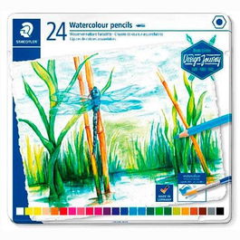 Staedtler Lápices De Colores Desing Journey 14610C Estuche Metal 24 Ud