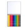 Staedtler Design Journey Lápices de Colores Acuarelables con Estuche de Metal, 24 Unidades