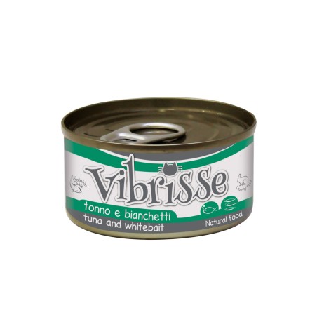 Croci Vibrisse Set de 24 - Comida Húmeda para Gatos con Atún y Boquerones, 70 gr - Alimento Complementario Natural Croci Vibrisse Set de 24 - Comida Húmeda para Gatos con Atún y Boquerones, 70 gr - Alimento Complementario Natural