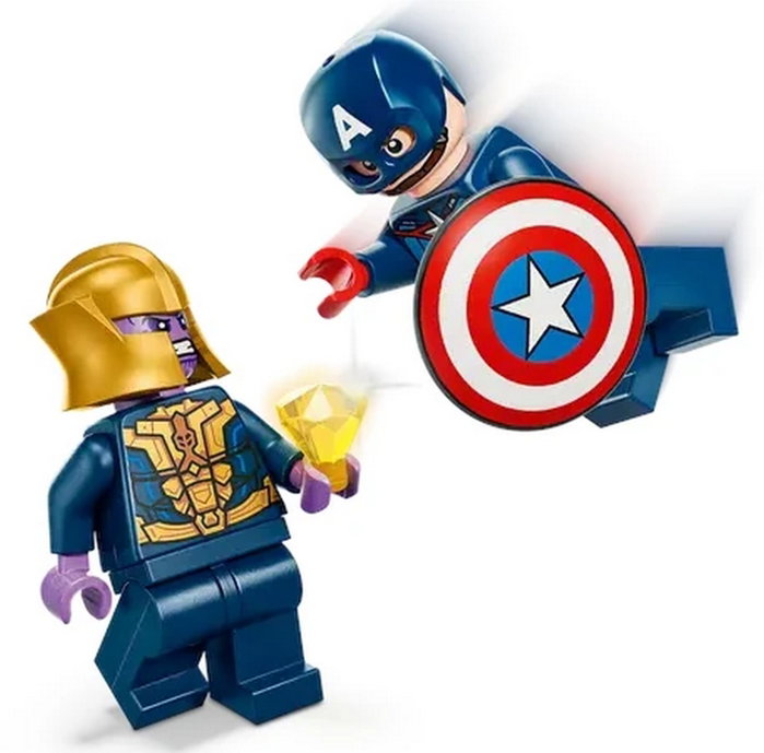 LEGO Marvel 76319 Capitán América vs. Thanos con avión de juguete LEGO Marvel 76319 Capitán América vs. Thanos con avión de juguete