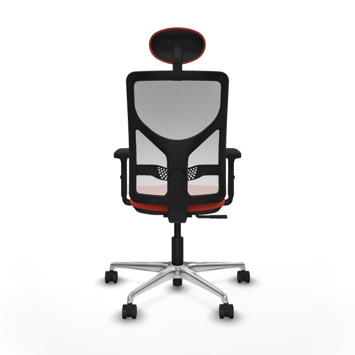 PIQUERAS Y CRESPO Silla de oficina Motilla Naranja oscuro y Blanco PIQUERAS Y CRESPO Silla de oficina Motilla Naranja oscuro y Blanco