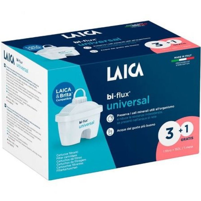 Laica Filtros Bi-flux 3 + 1 Universal Slim F4T Laica Filtros Bi-flux 3 + 1 Universal Slim F4T
